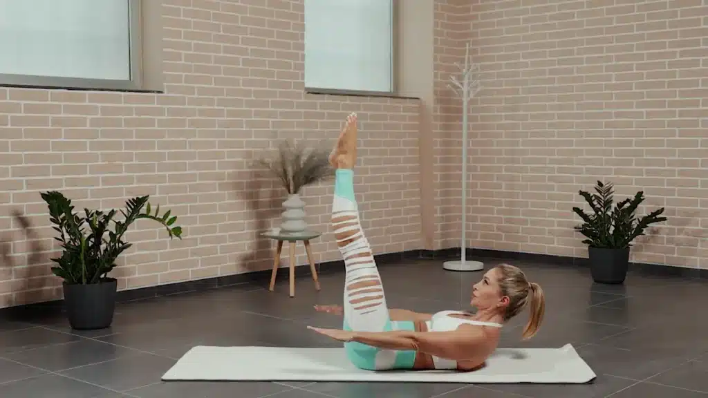 The Hundred Pilates Pose