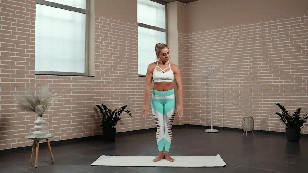 arm circles pilates pose